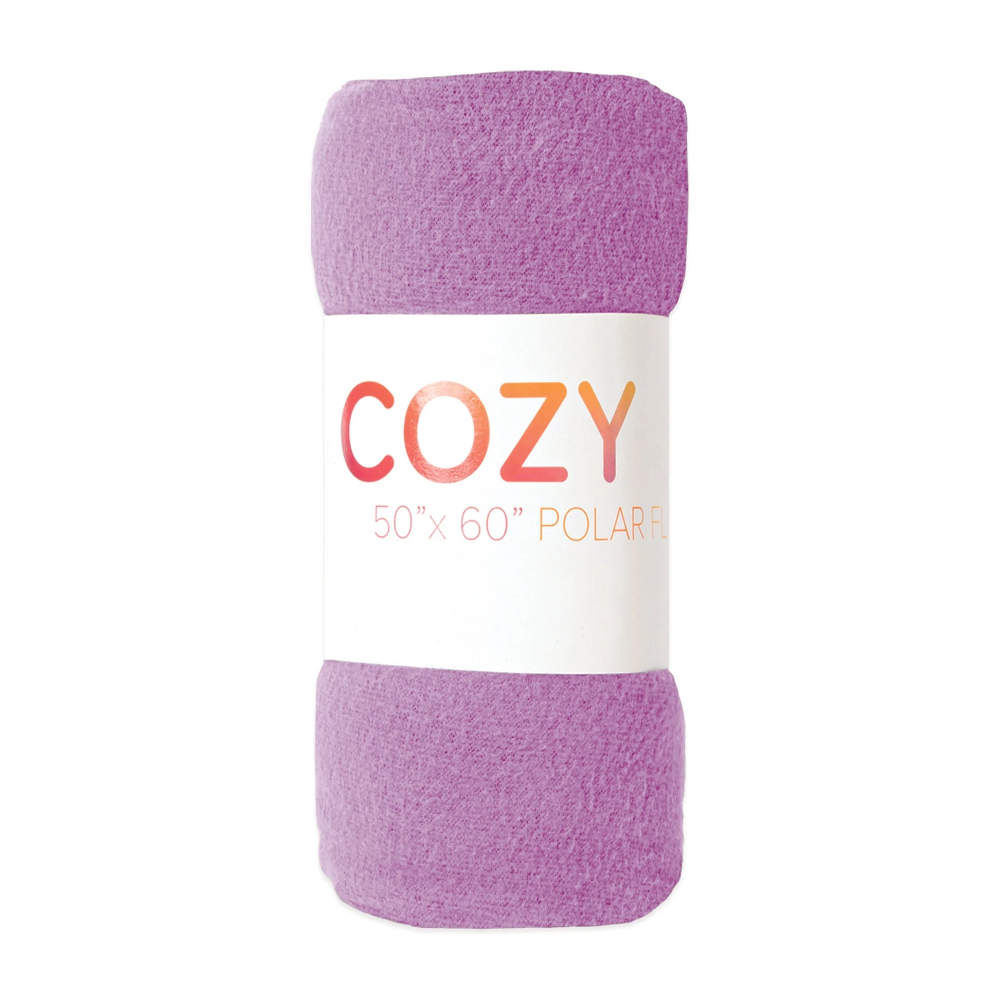 Arkwright Polar Fleece Throw Blankets (Bulk Case of 12), Soft, Lightweight, 50X60In., Purple