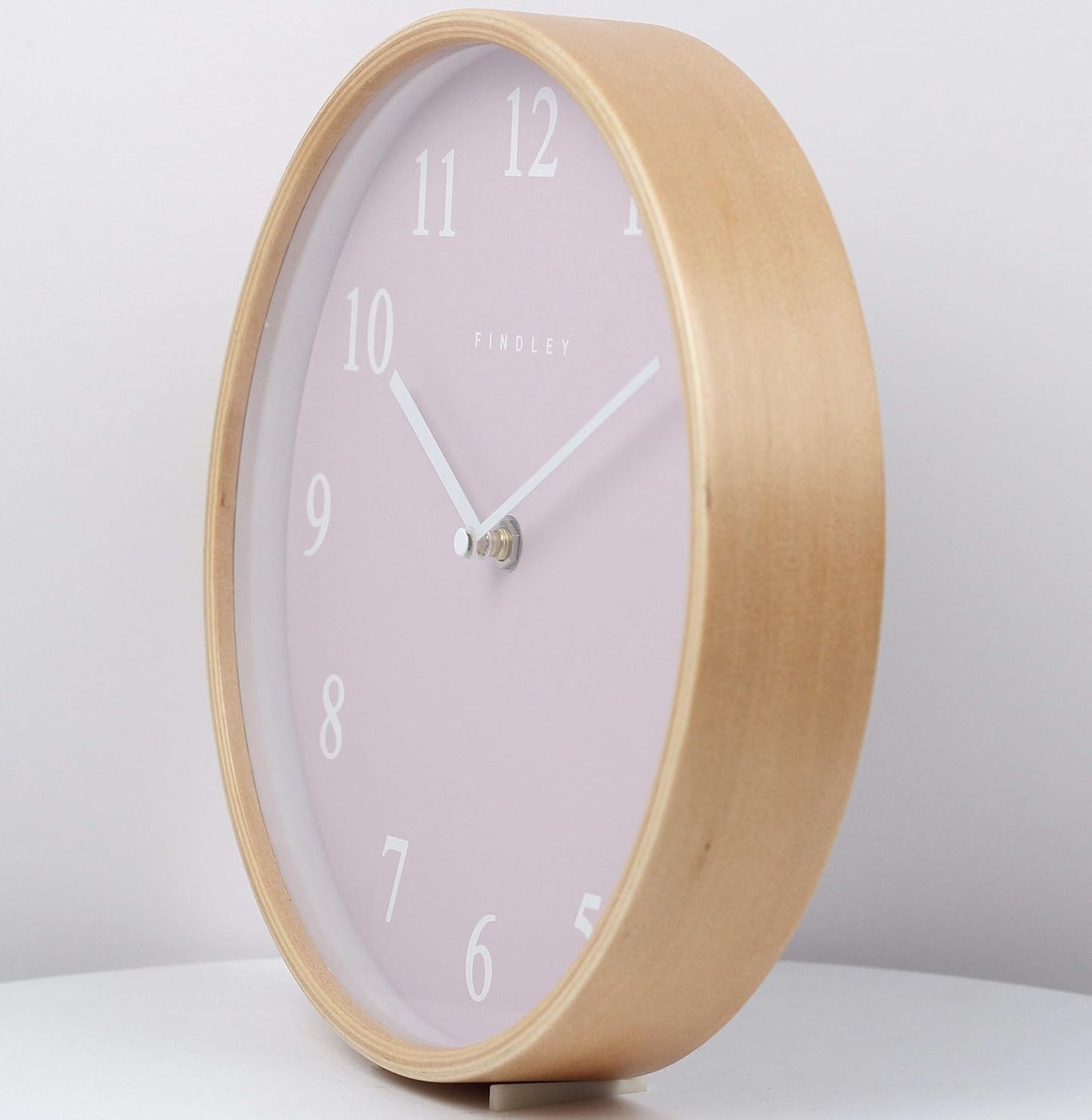 Pink Wall Clock for Kids, 10 Inch Wall Clock | Pink Clock, Cute Wall Clock, Girls Clock | Wall Clocks Battery Operated, Silent Wall Clock | Pink Wall Decor Clock Girls Pink Nursery Clock