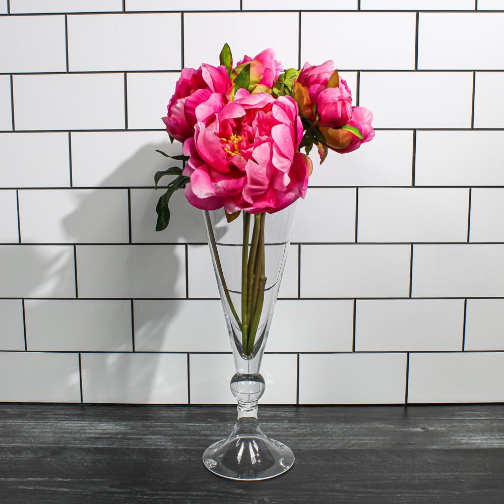 Tula Trumpet Vase 13.5" Weddings Home Event Floral Centerpieces