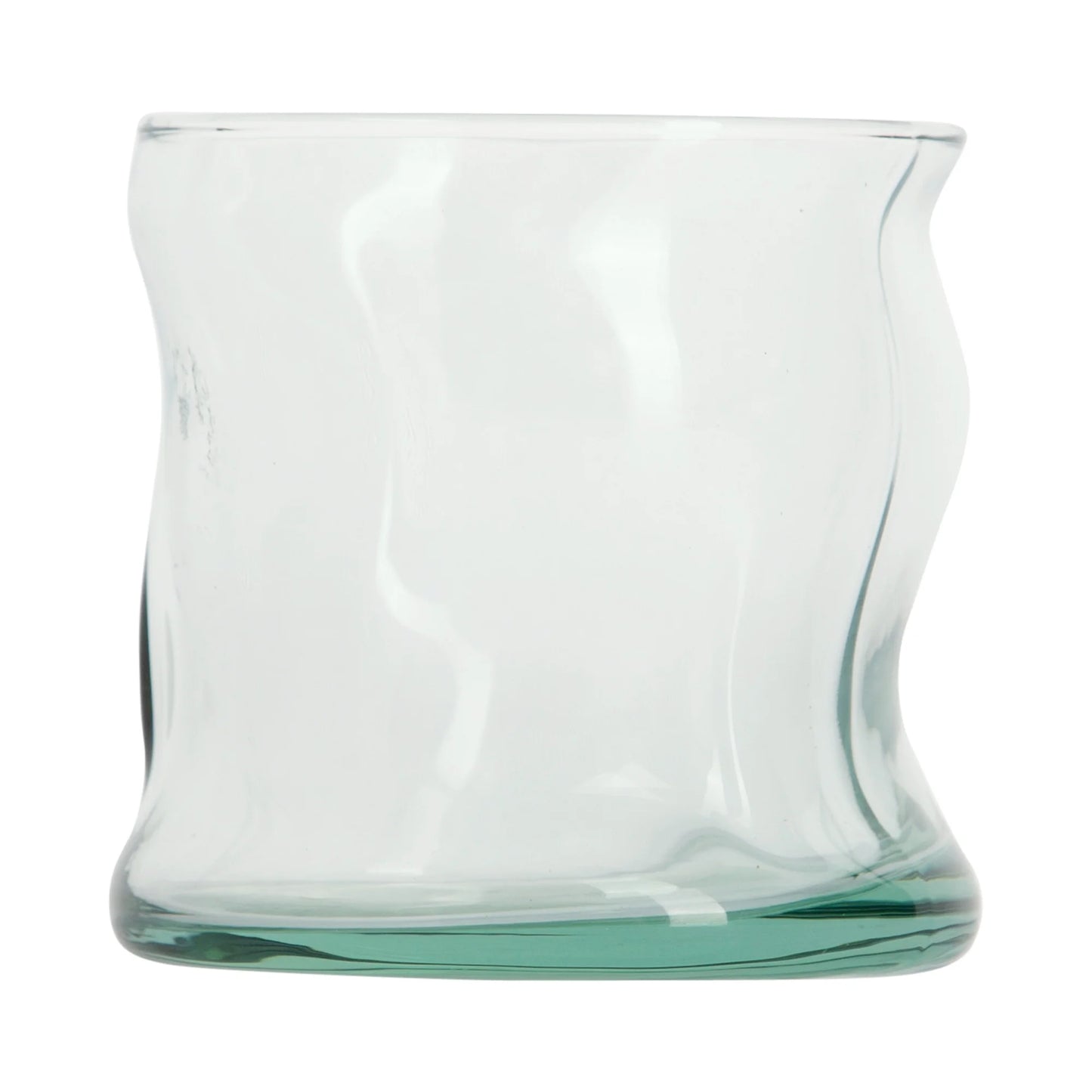 Clear Green Glass, 11.5 Oz