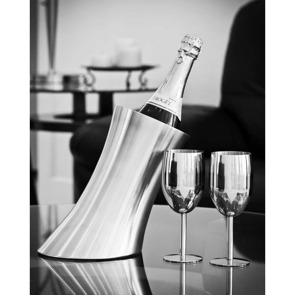Raoul Stainless Steel Double Wall Wine and Champagne Chiller