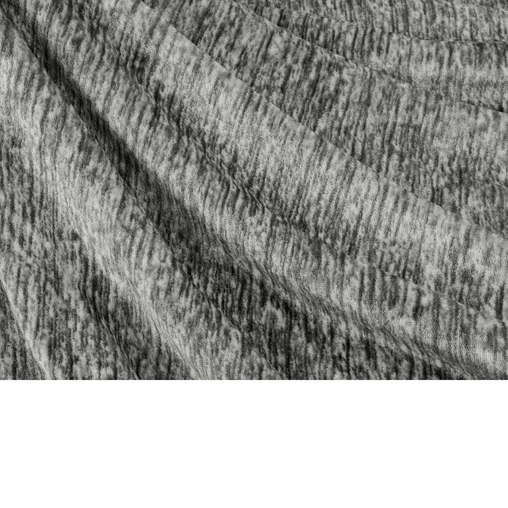 Melange Sherpa Fleece Throw Blanket | Super Soft, Reversible, Microfiber Fleece Blanket Throw | Luxurious Plush Fuzzy Dark Grey TV Blanket for Couch Sofa(50X60 Inches, Charcoal)