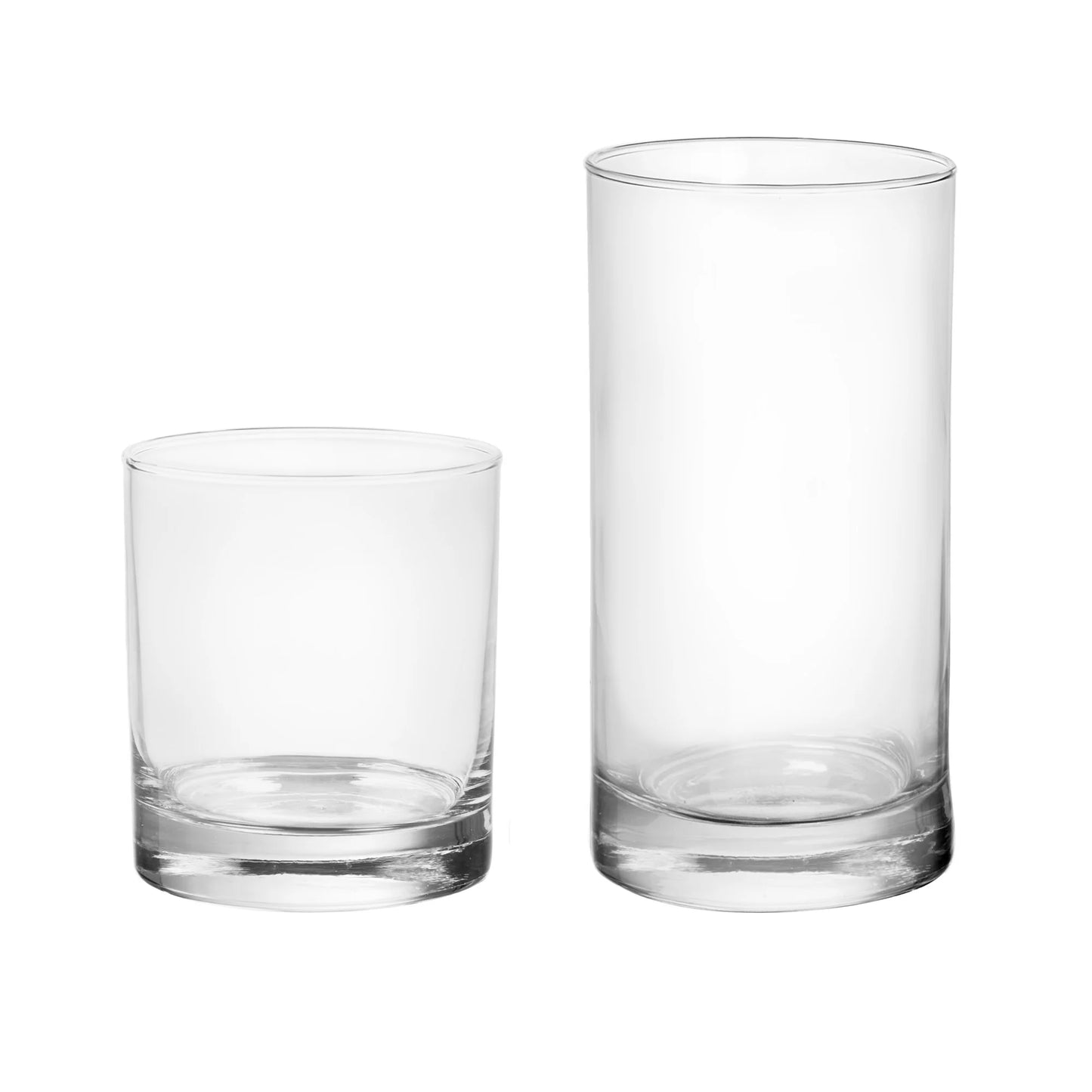 Cooler Tennyson Glass Drinkware Set, Clear, 12 Pieces