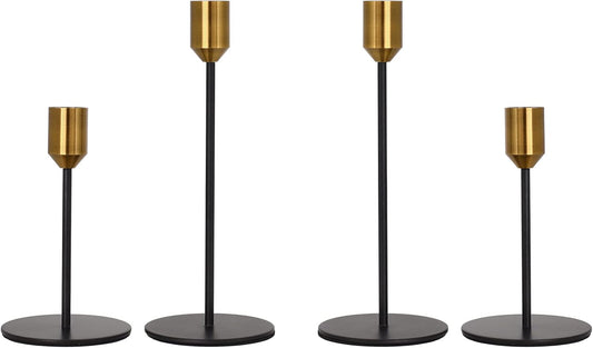 Elegant Brass Candle Holders