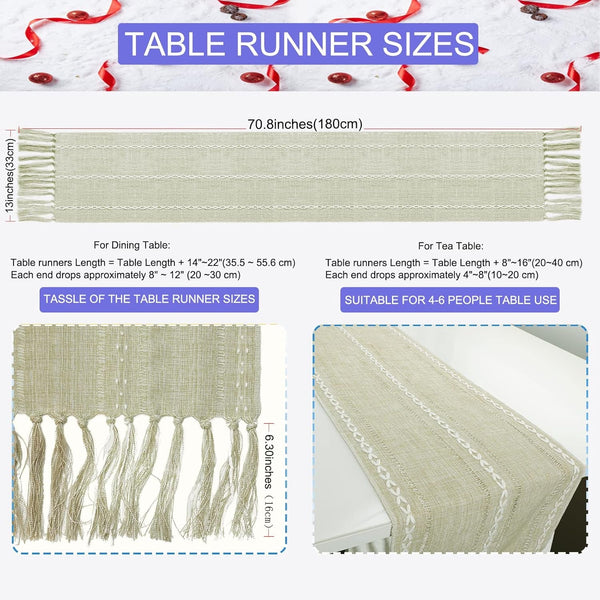Chic Boho Table Runner
