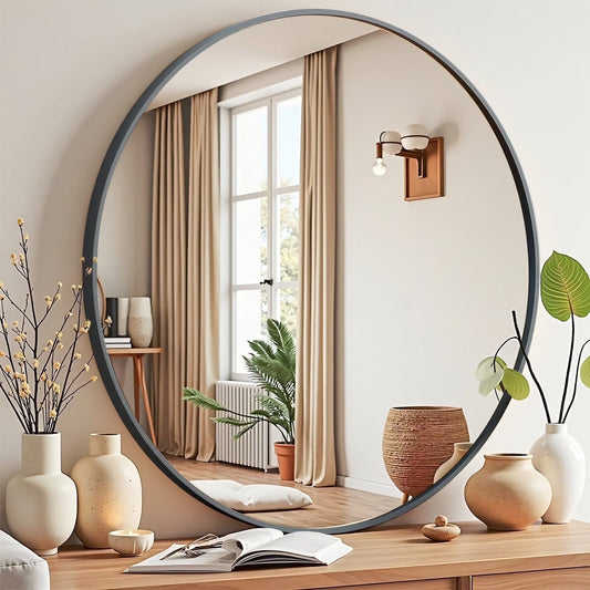 Elegant Round Wall Mirror