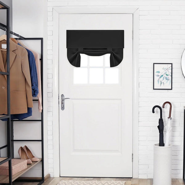 Cozy Blackout Door Curtains