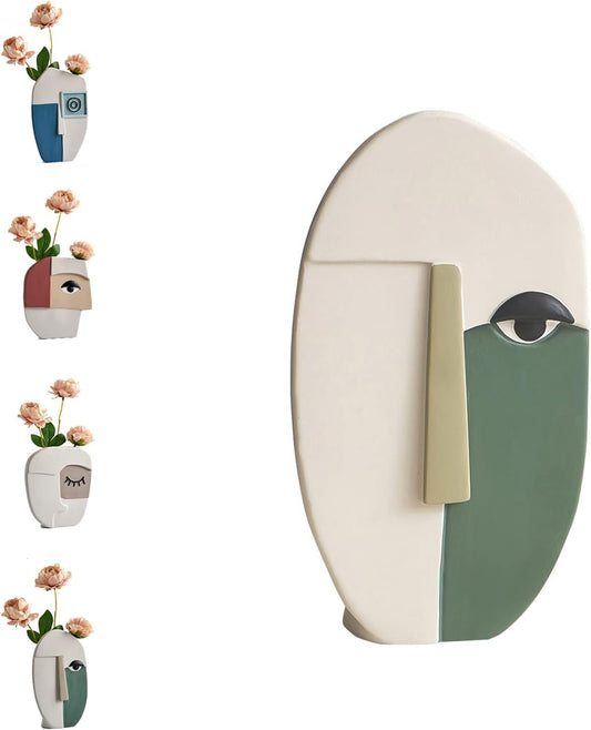 Chic Face Flower Vase