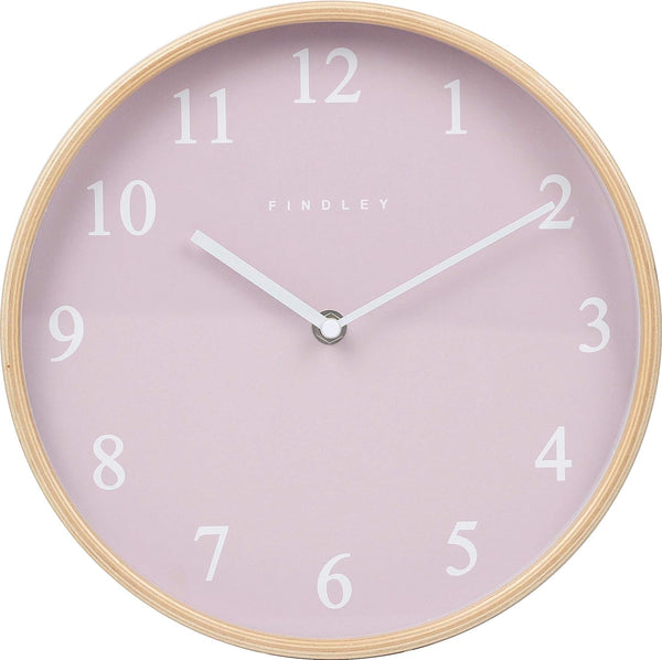 Charming Pink Nursery Clock