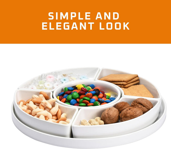 Elegant Porcelain Party Platter