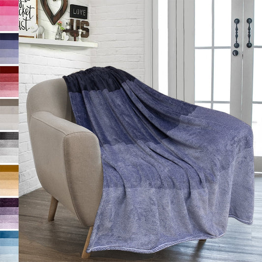 Cozy Ombre Sofa Blanket