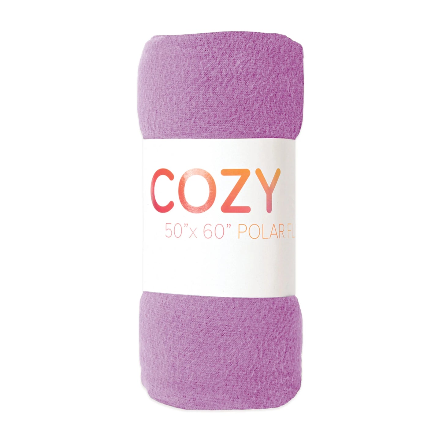 Arkwright Polar Fleece Throw Blankets (Bulk Case of 12), Soft, Lightweight, 50X60In., Purple