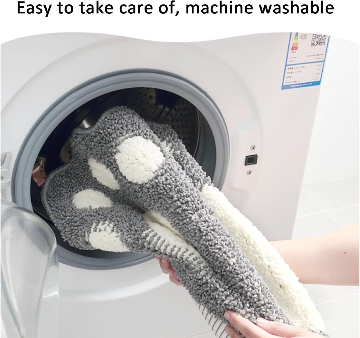 Bathroom Rugs Mats Water Absorbent Non-Slip Mat Used in Bathroom, Shower, Room, Etc.Soft Microfiber Bath Mat Machine Washable Bath Mat Bathroom Mat (Pink, 19X26'')