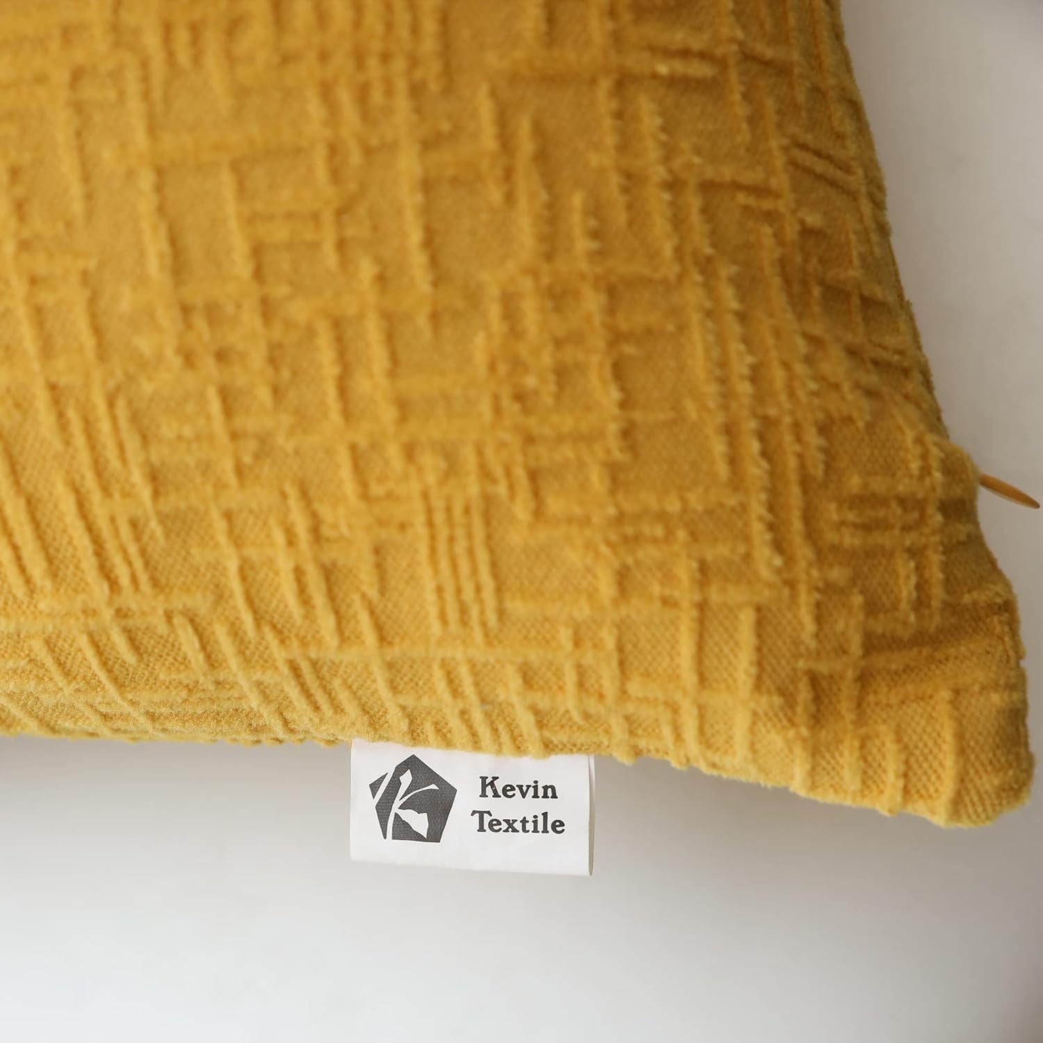 Throw Pillows,  Couch Pillows Velvet Accent Pillows Cover Cushion Cover for Bed/Office, 24" X 24", 1 Pc,Primrose Yellow