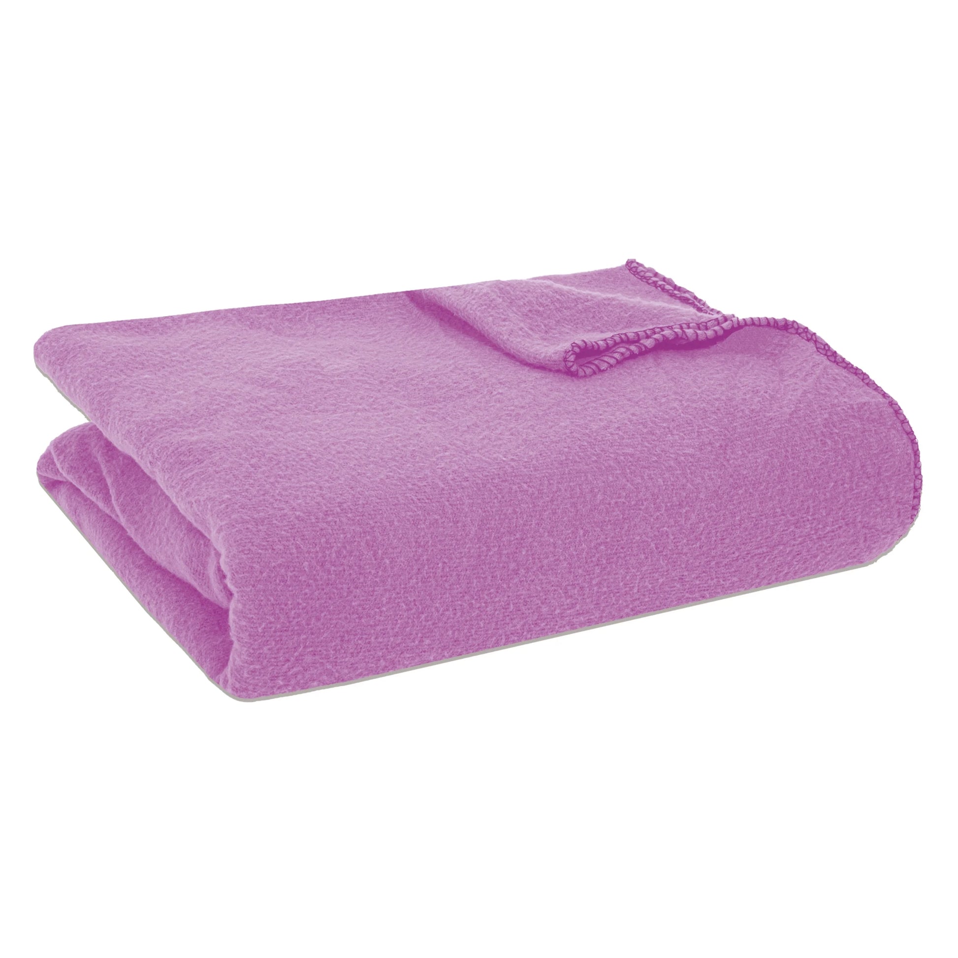 Arkwright Polar Fleece Throw Blankets (Bulk Case of 12), Soft, Lightweight, 50X60In., Purple
