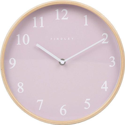 Pink Wall Clock for Kids, 10 Inch Wall Clock | Pink Clock, Cute Wall Clock, Girls Clock | Wall Clocks Battery Operated, Silent Wall Clock | Pink Wall Decor Clock Girls Pink Nursery Clock