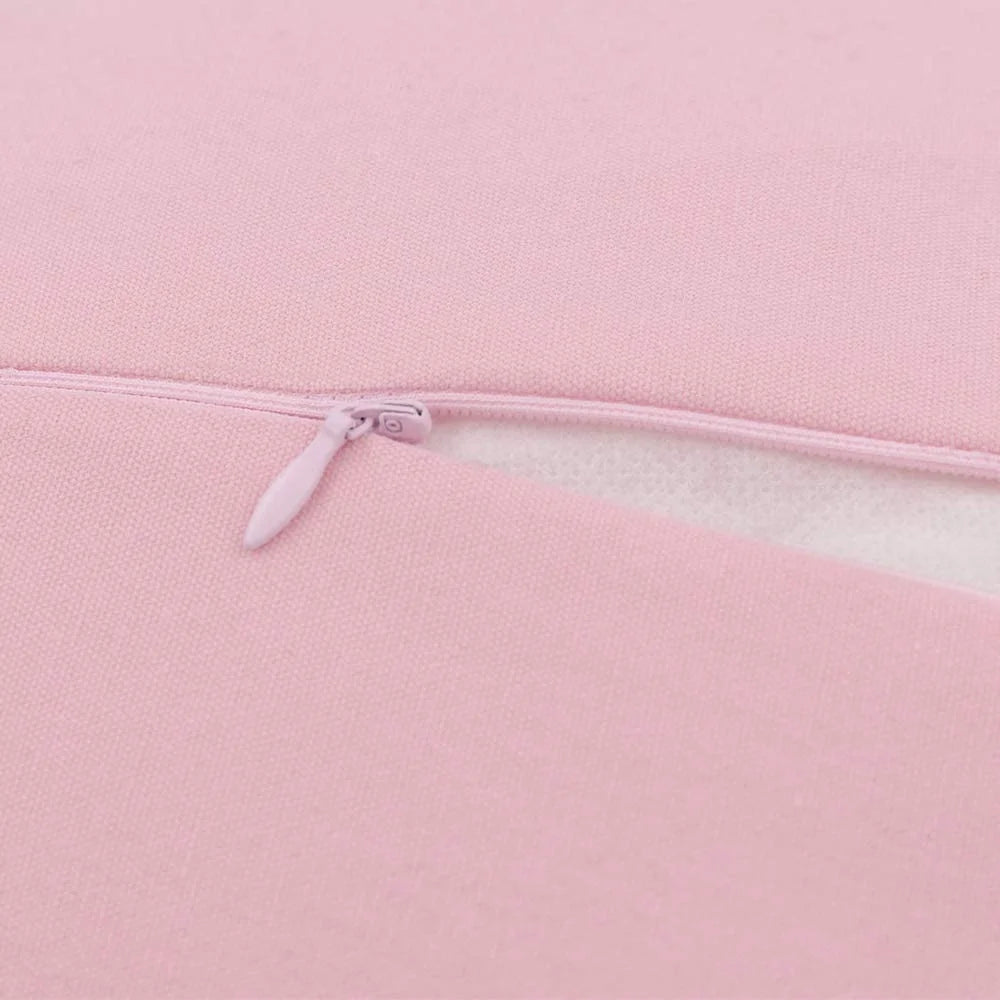 Throw Pillow Decorative Soft round Pillows 3D Accent Flower Pillows Handmade Cushion for Bed Sofa Home Bedding 12 Inch Bright Pink