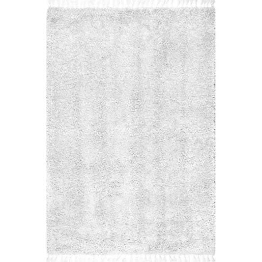 Neva Plush Shag Ivory 9 Ft. X 12 Ft. Area Rug