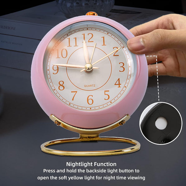 Charming Night Glow Clock