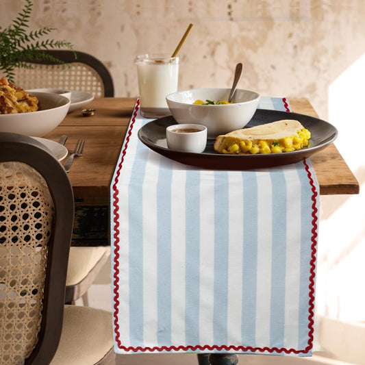 Charming Cotton Table Runner