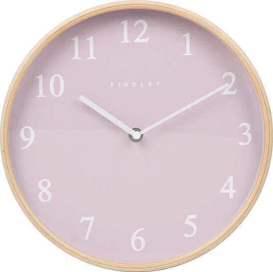 Charming Pink Nursery Clock
