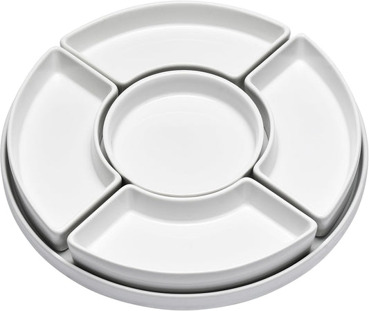 Elegant Porcelain Party Platter