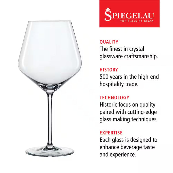Elegant Burgundy Crystal Glasses